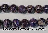 CDI696 15.5 inches 10mm round dyed imperial jasper beads