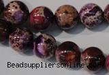 CDI697 15.5 inches 12mm round dyed imperial jasper beads