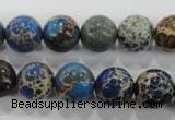 CDI814 15.5 inches 10mm round dyed imperial jasper beads wholesale