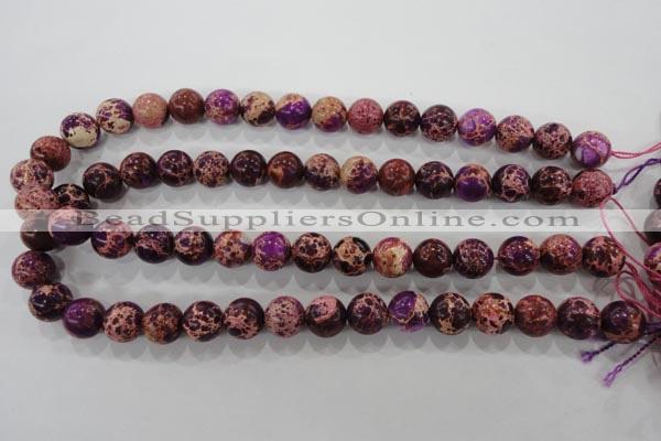 CDI834 15.5 inches 12mm round dyed imperial jasper beads wholesale