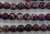 CDI842 15.5 inches 8mm round dyed imperial jasper beads wholesale