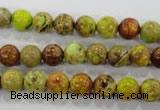 CDI862 15.5 inches 8mm round dyed imperial jasper beads wholesale