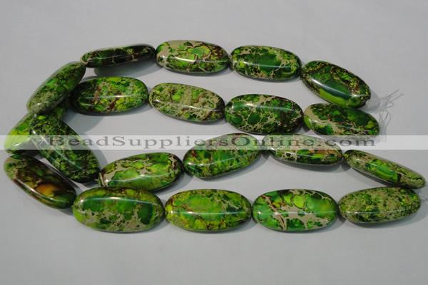 CDI942 15.5 inches 30*40mm oval dyed imperial jasper beads