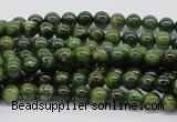 CDJ01 15.5 inches 6mm round Canadian jade beads wholesale