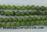 CDJ137 15.5 inches 4mm faceted round Canadian jade beads wholesale