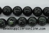 CDJ140 15.5 inches 8mm round Canadian jade beads wholesale