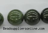 CDJ143 15.5 inches 18mm round Canadian jade beads wholesale