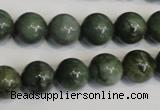 CDJ15 15.5 inches 12mm round Canadian jade beads wholesale