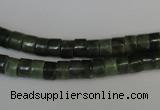 CDJ25 15.5 inches 4*6mm heishi Canadian jade beads wholesale