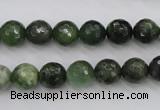 CDJ263 15.5 inches 10mm faceted round Canadian jade beads wholesale