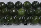 CDJ272 15.5 inches 8mm round Canadian jade beads wholesale