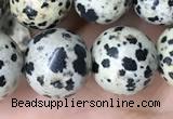 CDM95 15.5 inches 14mm round dalmatian jasper beads wholesale