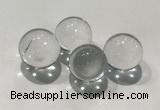 CDN1000 20mm round white crystal decorations wholesale