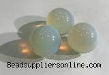 CDN1038 30mm round opal decorations wholesale