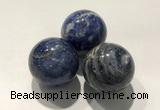 CDN1068 30mm round sodalite decorations wholesale