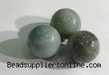 CDN1085 30mm round amazonite decorations wholesale