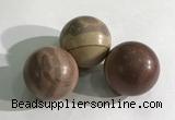 CDN1147 30mm round jasper decorations wholesale