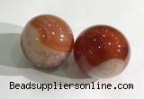 CDN1207 40mm round druzy agate decorations wholesale