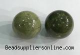 CDN1301 40mm round jasper decorations wholesale