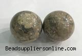 CDN1302 40mm round jasper decorations wholesale