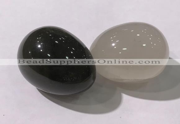 CDN1413 35*45mm egg-shaped jasper decorations wholesale