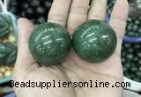 CDN18 35mm round pyrite gemstone decorations wholesale