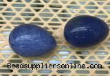 CDN336 35*50mm egg-shaped blue dumortierite decorations wholesale