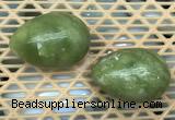 CDN339 35*50mm egg-shaped olivine decorations wholesale