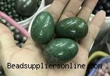 CDN34 28*38mm egg-shaped pyrite gemstone decorations wholesale