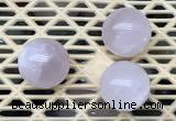 CDN370 25mm round rose quartz decorations wholesale