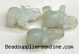 CDN401 25*50*35mm elephant opal decorations wholesale