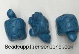 CDN436 28*45*22mm turtle imitation turquoise decorations wholesale