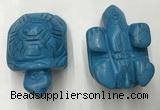 CDN455 38*55*28mm turtle imitation turquoise decorations wholesale