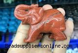 CDN520 33*65*45mm elephant red jasper decorations wholesale