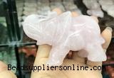 CDN530 35*80*55mm elephant rose quartz decorations wholesale