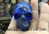 CDN560 35*50*40mm skull lapis lazuli decorations wholesale