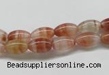 CDQ30 15.5 inches 6*10mm rice natural red quartz beads wholesale