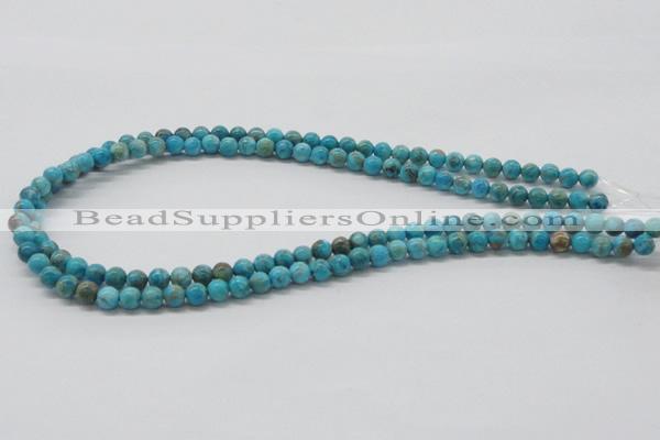 CDS01 16 inches 6mm round dyed serpentine jasper beads wholesale