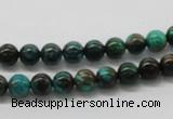 CDS05 16 inches 6mm round dyed serpentine jasper beads wholesale