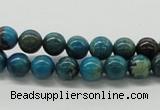 CDS06 16 inches 8mm round dyed serpentine jasper beads wholesale