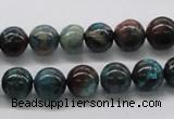 CDS07 16 inches 10mm round dyed serpentine jasper beads wholesale