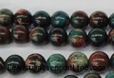 CDS186 15.5 inches 8mm round dyed serpentine jasper beads