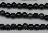 CDU100 15.5 inches 4mm round blue dumortierite beads wholesale