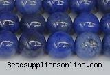 CDU343 15.5 inches 10mm round blue dumortierite beads wholesale