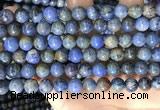 CDU362 15.5 inches 8mm round sunset dumortierite beads wholesale