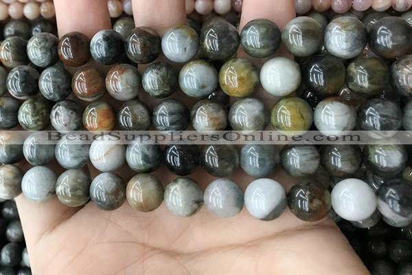 CEE526 15.5 inches 10mm round eagle eye jasper beads wholesale