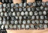 CEE542 15.5 inches 8mm round eagle eye jasper gemstone beads