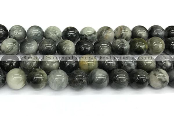 CEE553 15 inches 12mm round eagle eye jasper beads