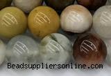 CEE570 15 inches 8mm round eagle eye jasper beads