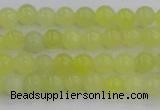 CEJ200 15.5 inches 4mm round lemon jade beads wholesale